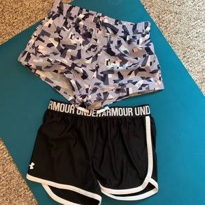 Under armour girls shorts